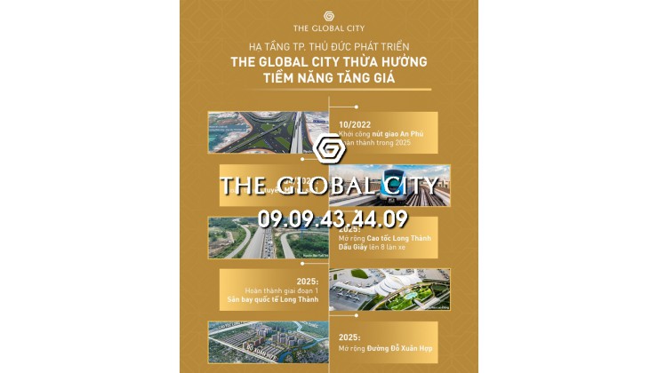 BẢNG GIÁ THE GLOBAL CITY 09/2022 - HOTLINE: 0909434409